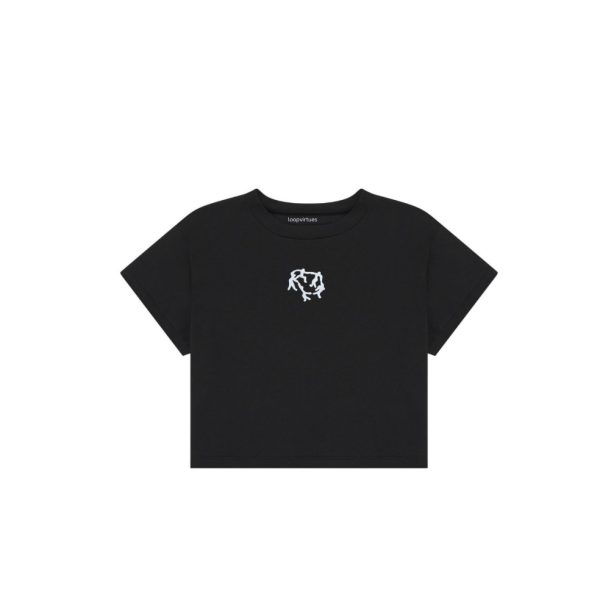 Loopvirtues cropped tee